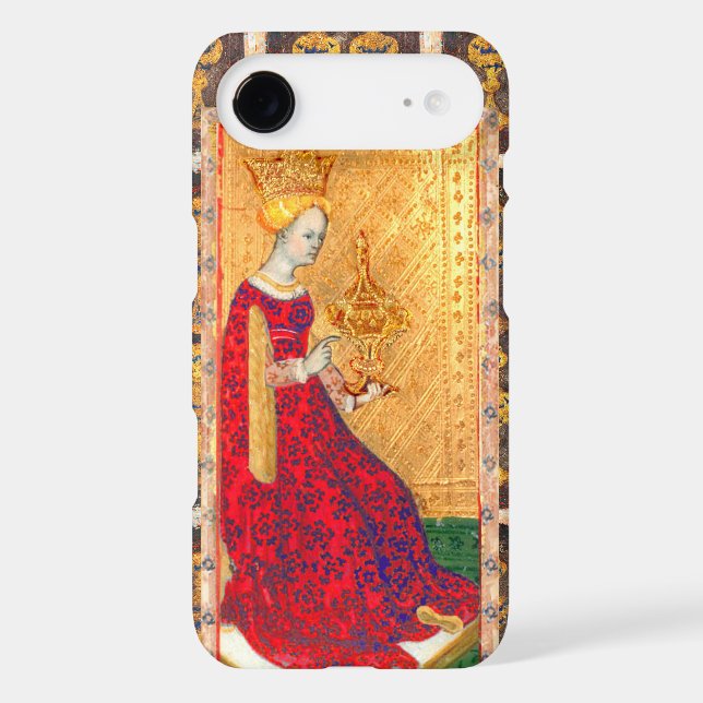 ANTIQUE RENAISSANCE TAROTS  / QUEEN OF CUPS (Back)