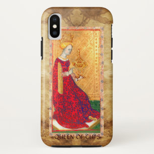 ANTIQUE RENAISSANCE TAROTS  / QUEEN OF CUPS iPhone XS CASE