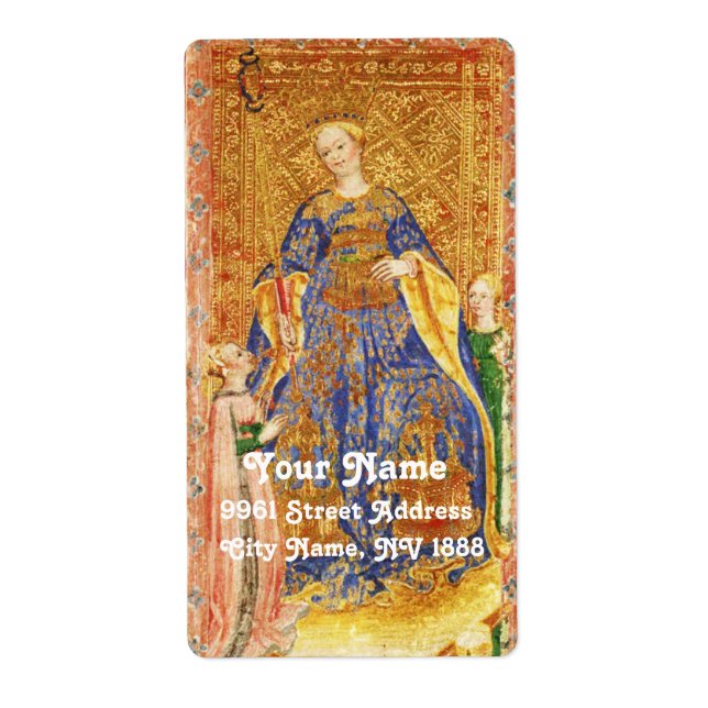 ANTIQUE RENAISSANCE TAROTS  / QUEEN OF WANDS (Front)
