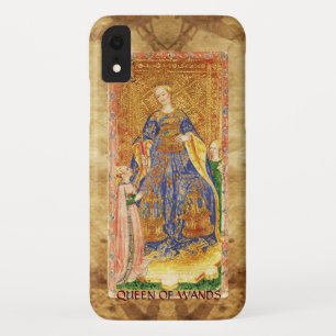 ANTIQUE RENAISSANCE TAROTS / QUEEN OF WANDS iPhone XR CASE