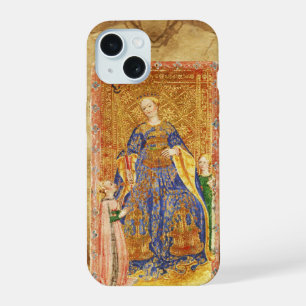 ANTIQUE RENAISSANCE TAROTS / QUEEN OF WANDS iPhone 15 CASE