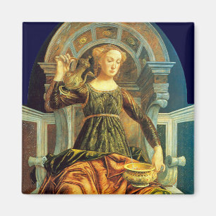 ANTIQUE RENAISSANCE TAROTS /TEMPERANCE MAGNET