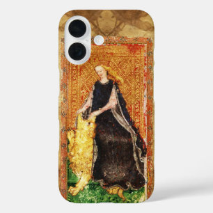 ANTIQUE RENAISSANCE TAROTS THE FORTITUDE- STRENGHT iPhone 16 CASE