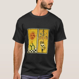 ANTIQUE RENAISSANCE TAROTS /THE SUN ,ACE OF SWORDS T-Shirt