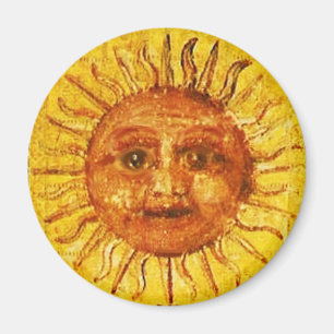 ANTIQUE RENAISSANCE TAROTS /THE SUN MAGNET