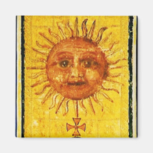 ANTIQUE RENAISSANCE TAROTS /THE SUN MAGNET