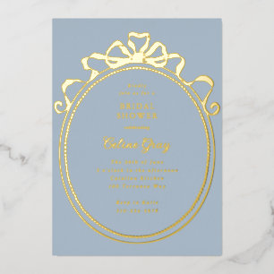 Antique Ribbon Bow Victorian Frame Bridal Shower