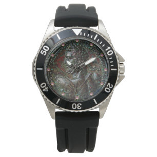 ANTIQUE ROMAN BRONZE MEDALLION SEPTIMUS SEVERUS WATCH