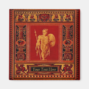 Antique Roman Soldier Magnet