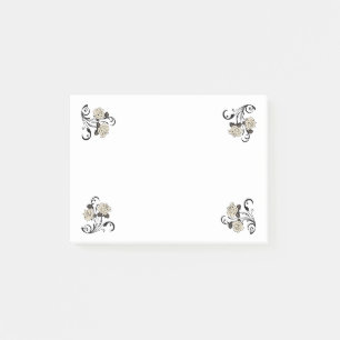 Antique Rose Notepad