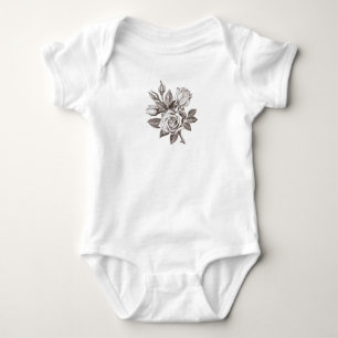 Antique Rose T-Shirt Baby Bodysuit