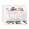Antique Roses Botanical Fete Wedding RSVP Card