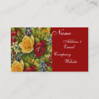 Antique Roses Business Card