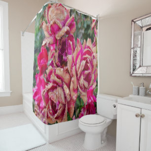 Antique Roses Shower Curtain