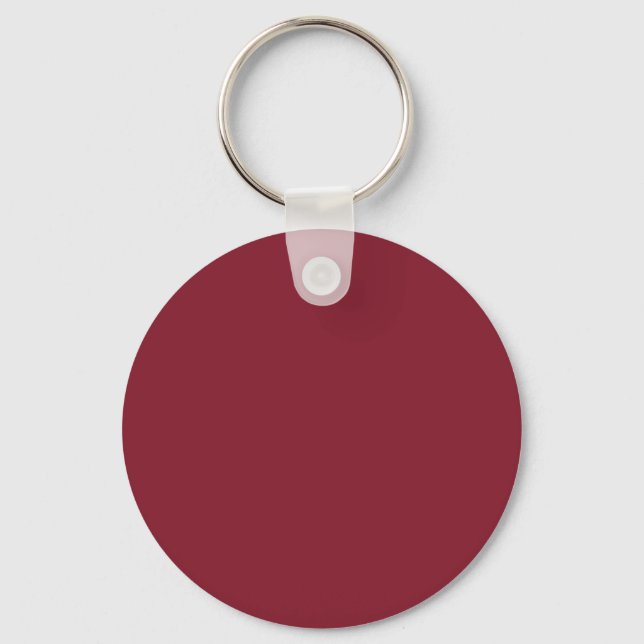  Antique Ruby (solid colour)  Key Ring (Front)