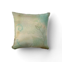 Antique Rustic Teal Swirl