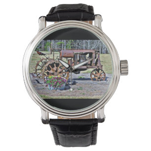 Antique Rustic Tractor Watch