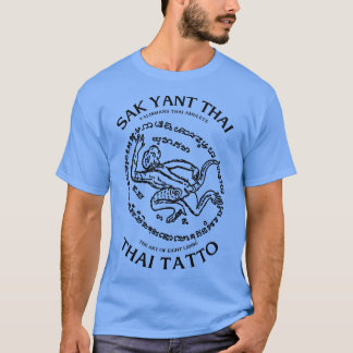 Antique Sak Yant Muay Thai Monkey T-Shirt