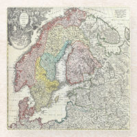 Antique Scandinavia Map