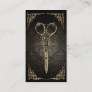 Antique Scissor Vintage Hair Stylist Loyalty Punch