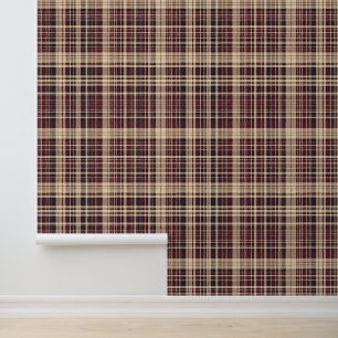 Antique Scottish Tartan  Wallpaper
