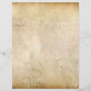 Antique Scroll Pattern Letterhead Stationery