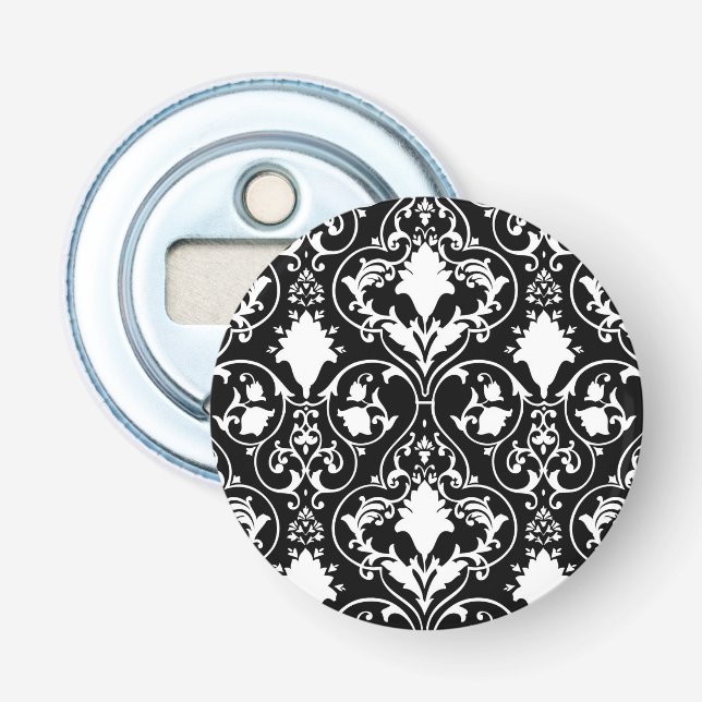 Antique scroll wallpaper 2 bottle opener (Front)