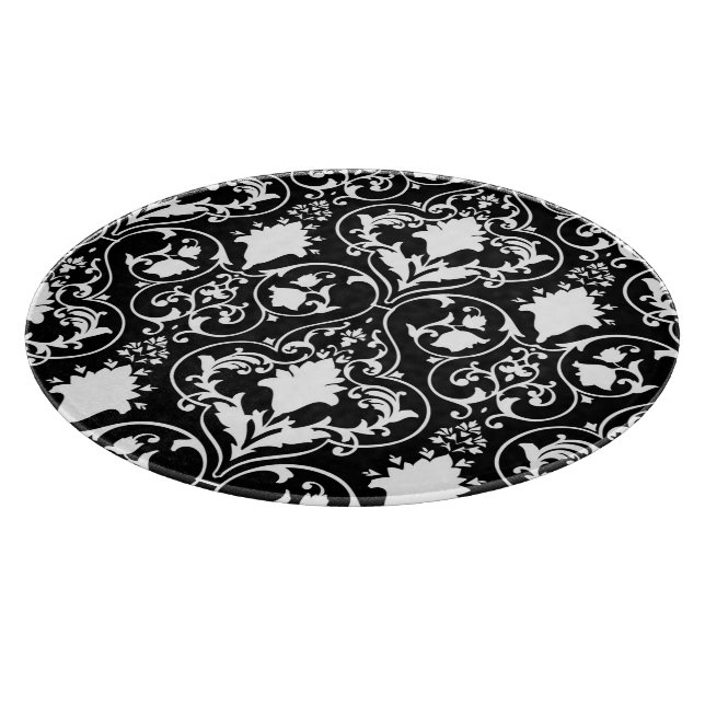 Antique scroll wallpaper 2 cutting board (Corner)