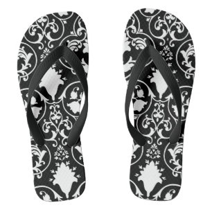 Antique scroll wallpaper 2 flip flops