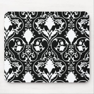 Antique scroll wallpaper mouse mat