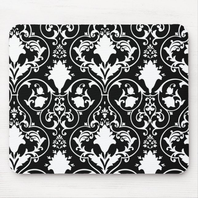 Antique scroll wallpaper mouse mat (Front)