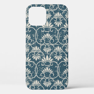Antique Seamless retro worn out background retro C iPhone 12 Case