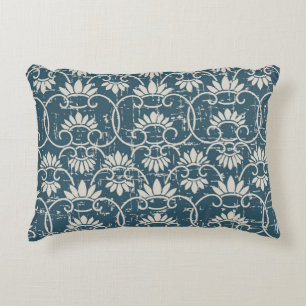 Antique Seamless retro worn out background retro C Decorative Cushion