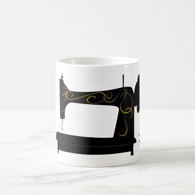 Antique Sewing Machine Mug (Center)