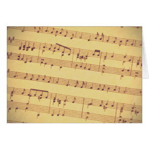 Antique Sheet Music