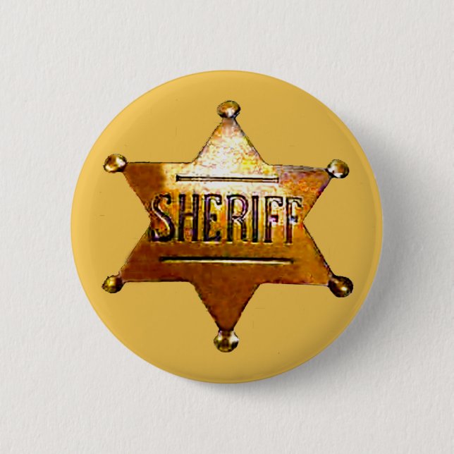 Antique Sheriff's Badge  (Front)