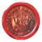 ANTIQUE SHIP RED WAX SEAL
