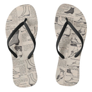 Antique Shoe Advertising Catalogue Flip Flops