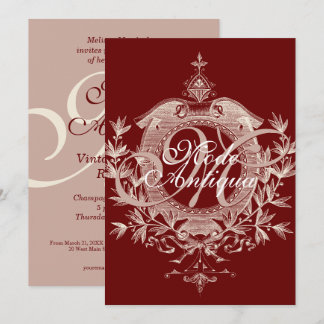Antique Shop Boutique Grand Opening Invitation
