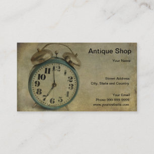 Antique Shop Business Card