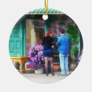 Antique Shop Canandaigua NY Ceramic Tree Decoration