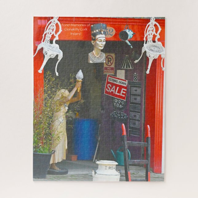 Antique Shop Clonakilty Cork Ireland Jigsaw Puzzle (Vertical)