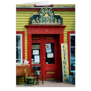 Antique Shop With Two Chairs