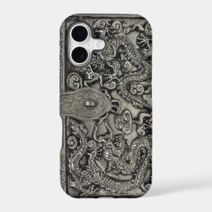 antique silver dragon iphone 5 case