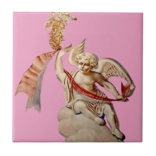 Antique Sky Angel Tile