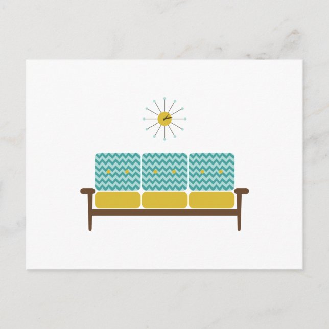 Antique Sofa Postcard (Front)