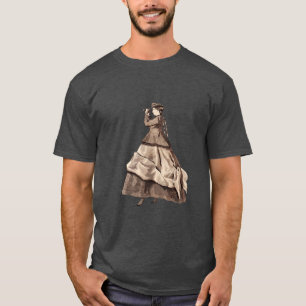Antique Steampunk Lady  T-Shirt
