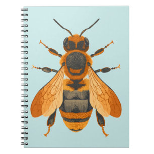 Antique Style Bumble Bee – Vintage Inspired Notebook