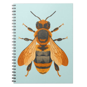 Antique Style Bumble Bee – Vintage Inspired Notebook