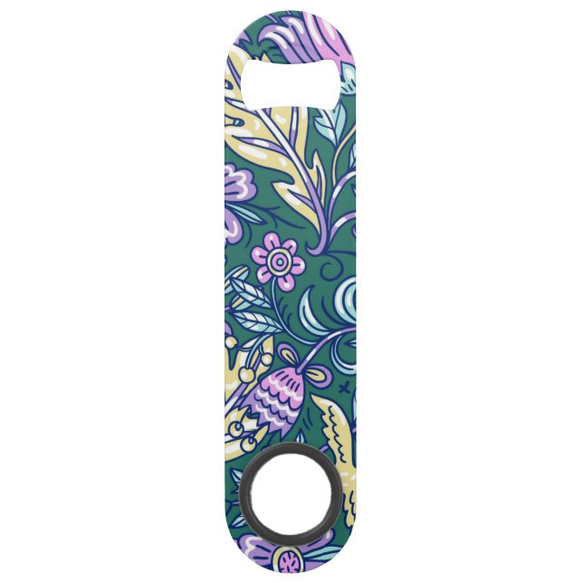 Antique Style Flowers and Birds Pattern (Front)